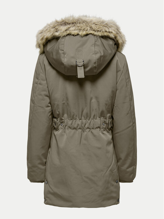 ONLY ONLY Parka New Priska 15300627 Γκρι Regular Fit