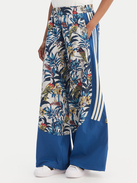 adidas adidas Спортивні штани Farm Rio Premium KD4643 Голубий Loose Fit