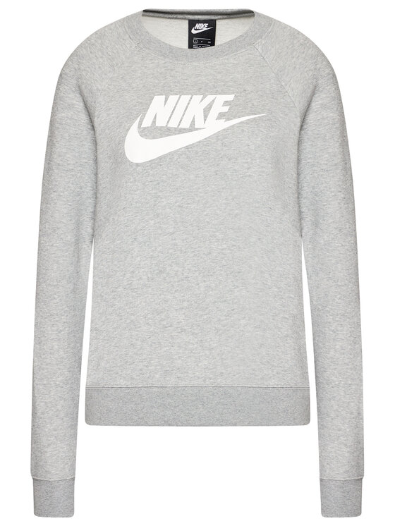Nike Nike Bluza Essential Crew BV4112 Szary Standard Fit