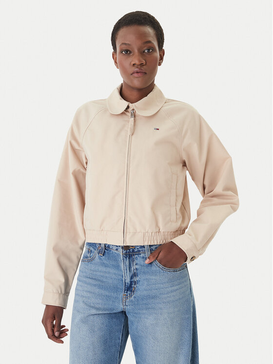 Tommy Jeans Tommy Jeans Prehodna jakna DW0DW20403 Bež Regular Fit