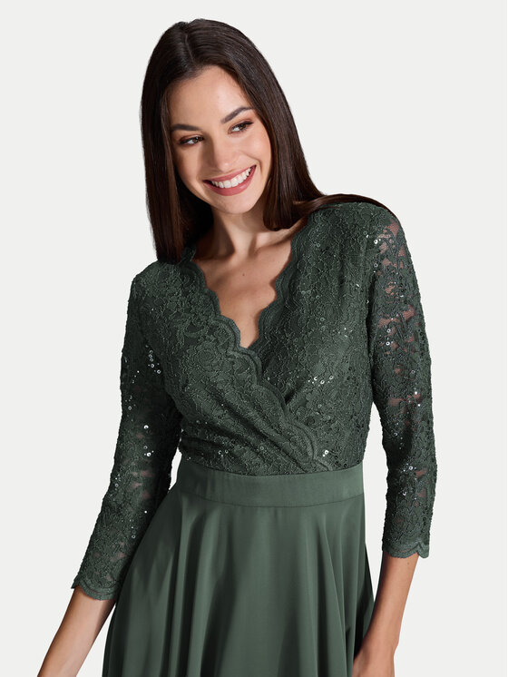 Swing Swing Coctailkleid 5AE29100 Grün Regular Fit
