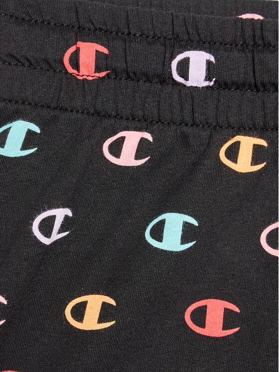 Champion Champion Спортивні шорти 404616 Чорний Regular Fit