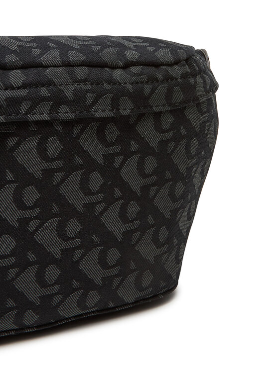 Calvin Klein Jeans Calvin Klein Jeans Torbica za okrog pasu﻿ Unstructured Monogram Waistbag LV04G3177G Črna