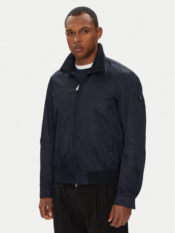 BOSS BOSS Prijelazna jakna C-Casamu 50540458 Tamnoplava Regular Fit