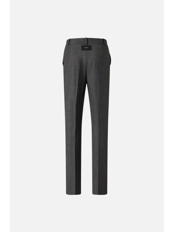 PINKO PINKO Kalhoty z materiálu Pleione Šedá Regular Fit