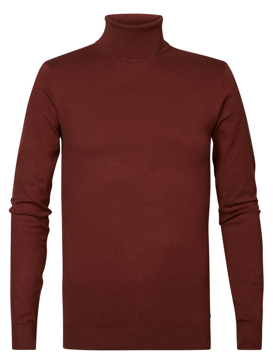 Petrol Industries Petrol Industries Rolák M-3030-KWC002 Bordó Slim Fit