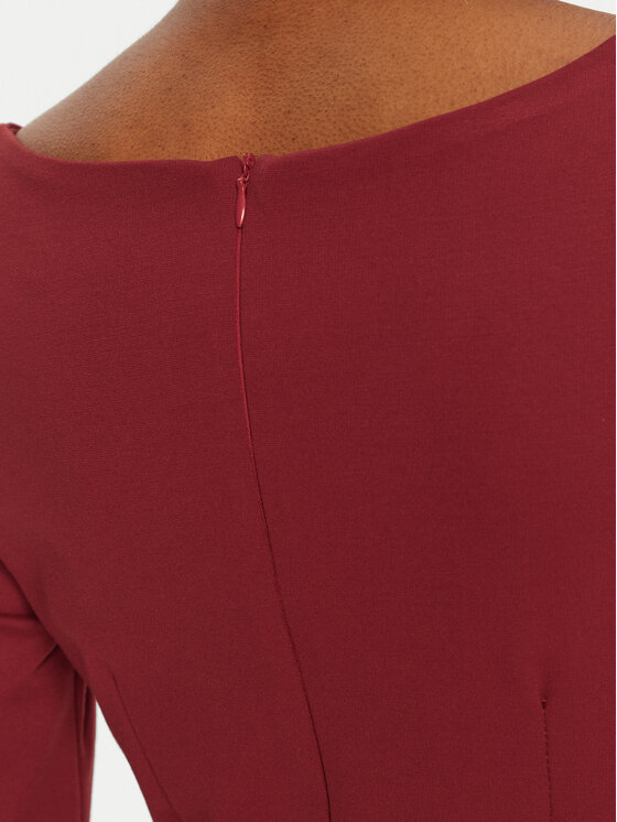 Rinascimento Rinascimento Kokteilikleit CFC0122084003 Punane Regular Fit