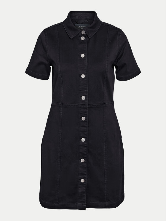 Noisy May Noisy May Rochie de blugi Nisa 27032980 Negru Slim Fit