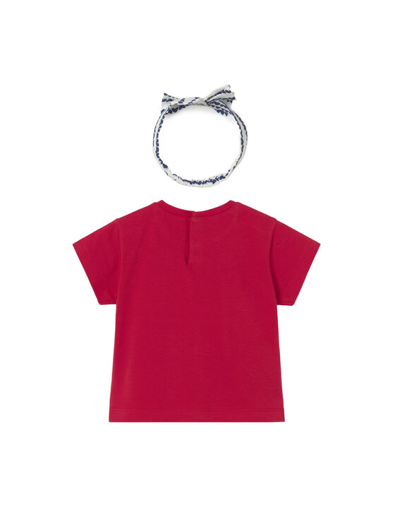 Mayoral Mayoral Тишърт 1081 Червен Regular Fit