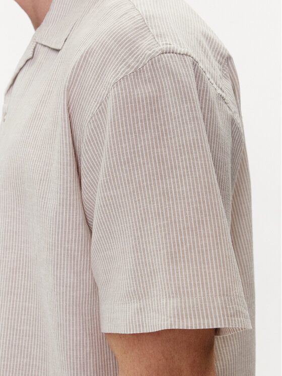 Jack&Jones Jack&Jones Marškiniai Summer 12248382 Smėlio Relaxed Fit