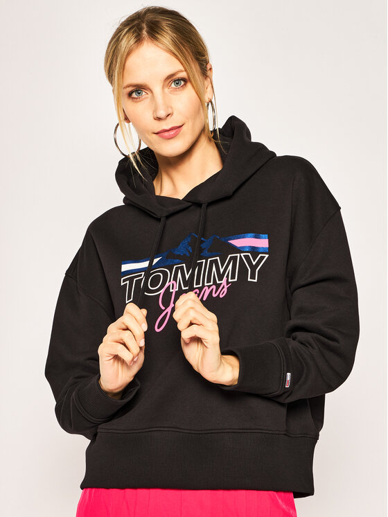tommy jeans relaxed fit sweatshirt