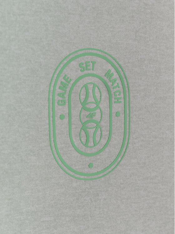 4F 4F Koszulka techniczna SERVE & SMASH Zielony Regular Fit