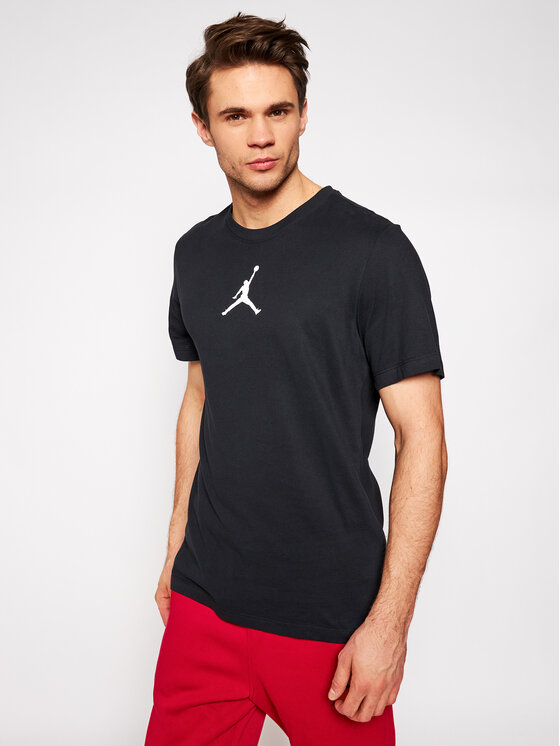 Nike Nike Футболка Jordan Jumpman CW5190 Чорний Standard Fit