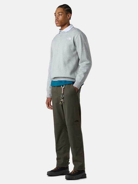 The North Face The North Face Bluză Essential NF0A89ET Gri Regular Fit
