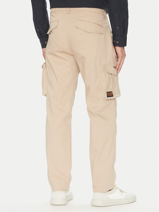 Aeronautica Militare Aeronautica Militare Παντελόνι υφασμάτινο 251PA1658CT3511 Μπεζ Regular Fit