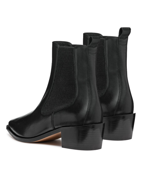 Geox Geox Botine D Texica D46MYA 043NH C9999 Negru