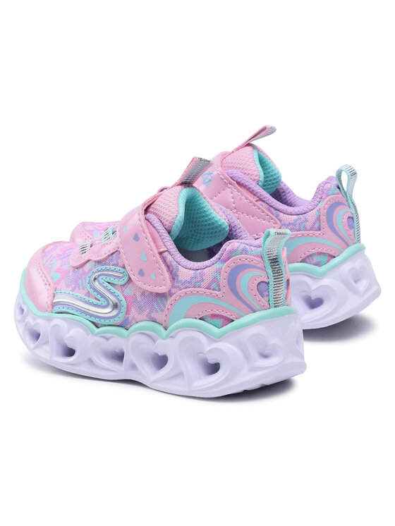 Skechers Skechers Sneakersy Heart Lights 20180N/LPMT Różowy