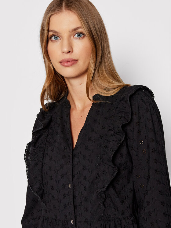 Vestito chemisier Sanna 26025913 Nero Relaxed Fit