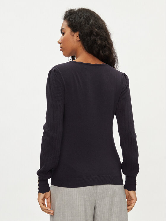 ONLY ONLY Svetr Meddi 15311544 Tmavomodrá Regular Fit