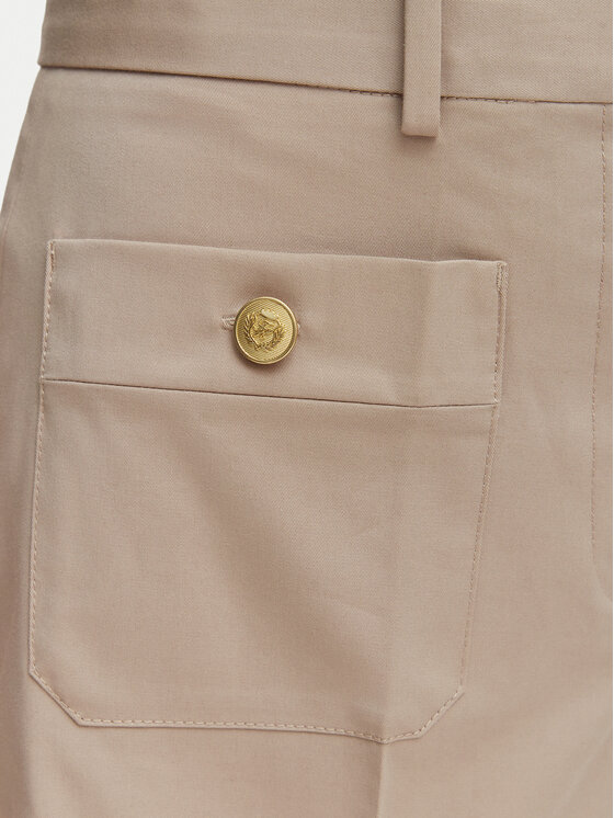 Tommy Hilfiger Tommy Hilfiger Pantalon scurți din material WW0WW49592 Bej Regular Fit