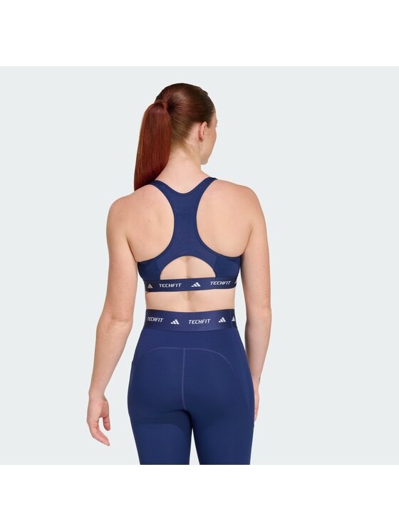 adidas adidas Biustonosz sportowy 139749 Błękitny