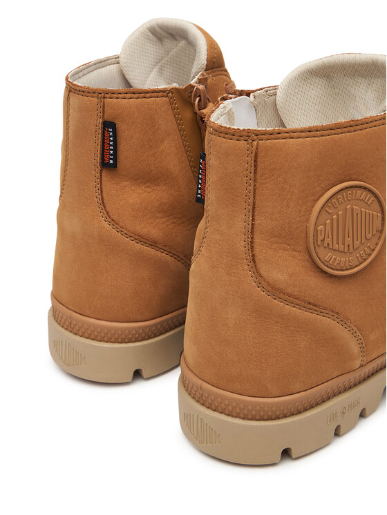 Palladium Palladium Pohodni čevlji Pampa Lite+ Zip Wp+ 79577-252-M Rjava
