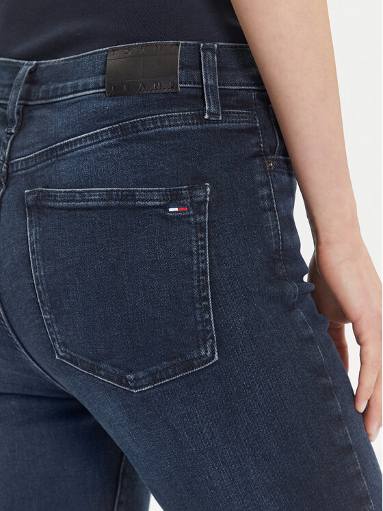 Tommy Jeans Tommy Jeans Τζιν Sylvia DW0DW21823 Σκούρο μπλε Skinny Fit