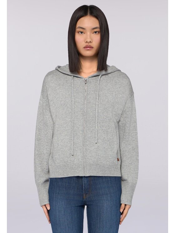 Trussardi Trussardi Cardigan M7426001132N003 Grigio Regular Fit