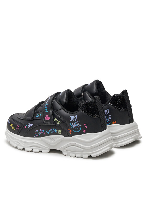 Nelli Blu Nelli Blu Sneakersy AVO-19627-002 Czarny