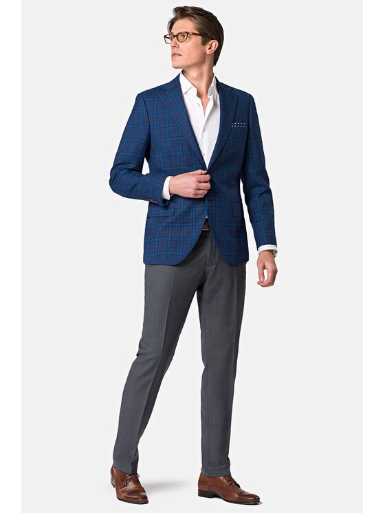 Lancerto Lancerto Marynarka Pula 2 Kolorowy Slim Fit
