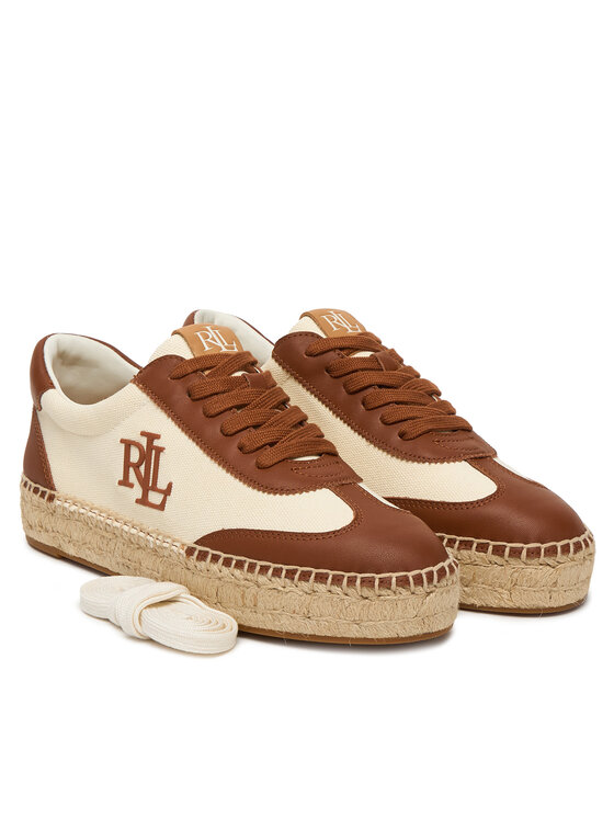 LAUREN RALPH LAUREN LAUREN RALPH LAUREN Espadryle Luize 802P04428003 Biały