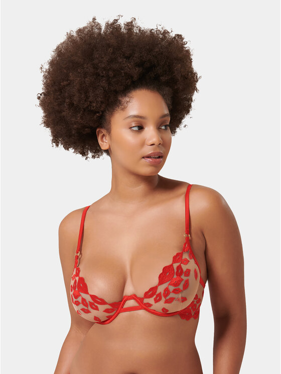 Bluebella Bluebella Liemenėlė su lankeliais Marian 42226 Raudona