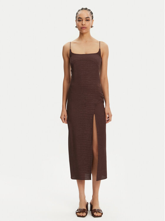 JACQUEMUS JACQUEMUS Koktélruha 25E251DR100-1713 Barna Regular Fit
