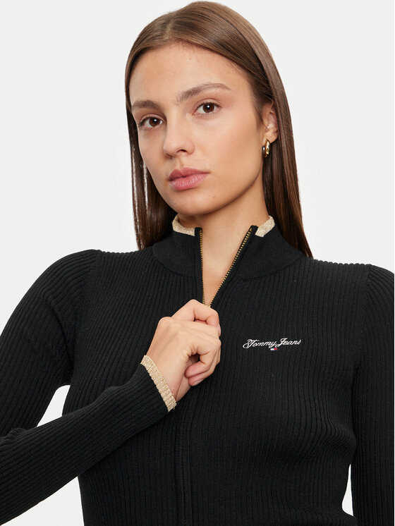 Tommy Jeans Tommy Jeans Светр DW0DW19835 Чорний Slim Fit