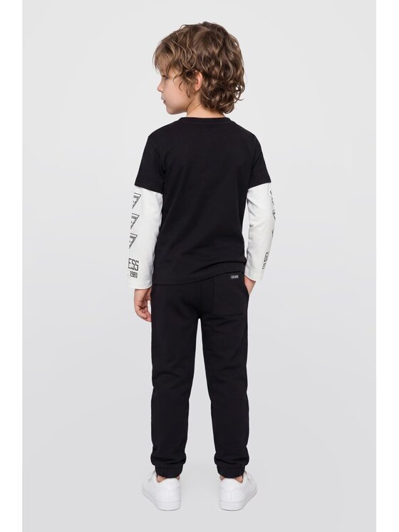 Guess Kids Guess Kids T-Shirt 185497 Černá Classic Fit