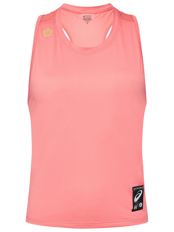 Asics Asics Koszulka techniczna Sakura 2012B943 Różowy Slim Fit
