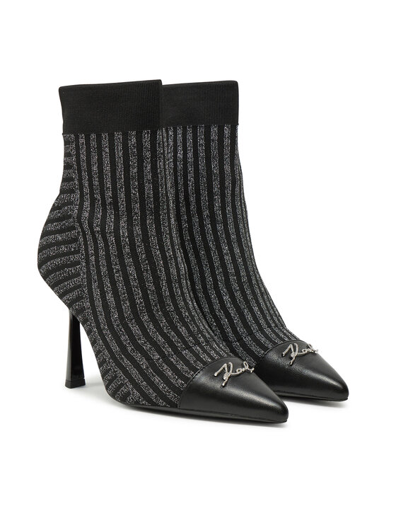 KARL LAGERFELD KARL LAGERFELD Botki KL31343 Czarny