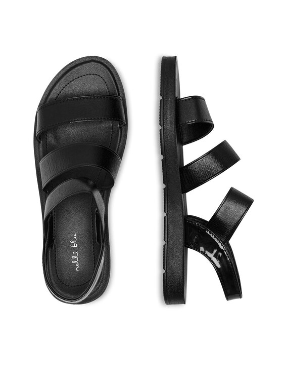 Nelli Blu Nelli Blu Sandale P1119007K Crna