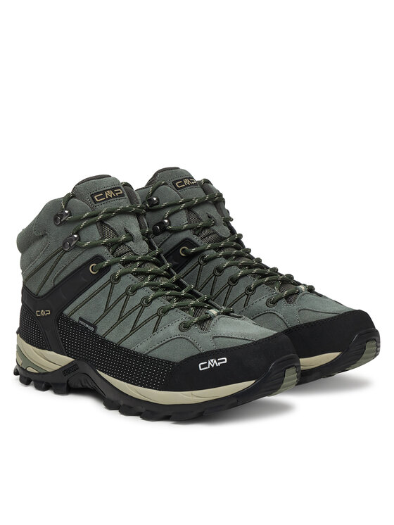 CMP CMP Bakancs Rigel Mid Wp Waterproof 3Q12947 Zöld