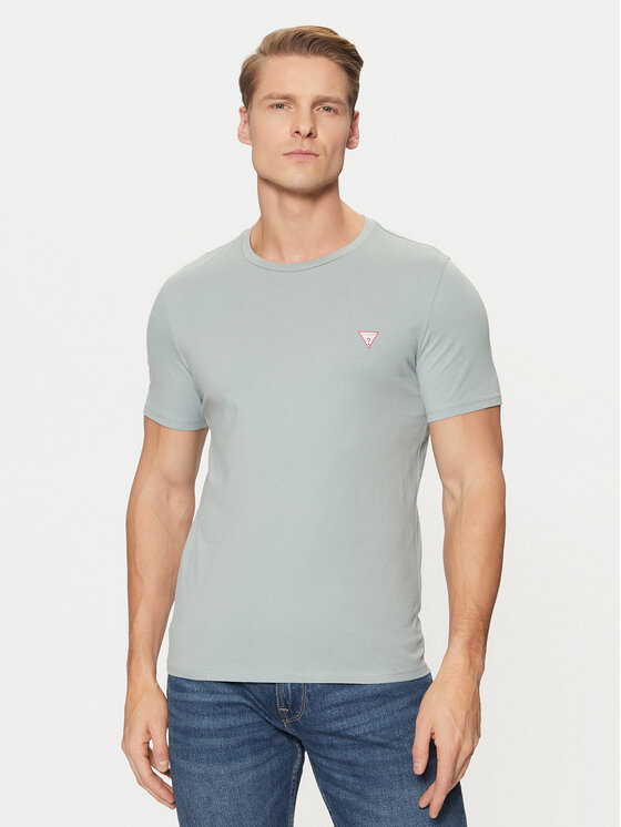 Guess Guess Тишърт M2YI36 I3Z14 Сив Regular Fit