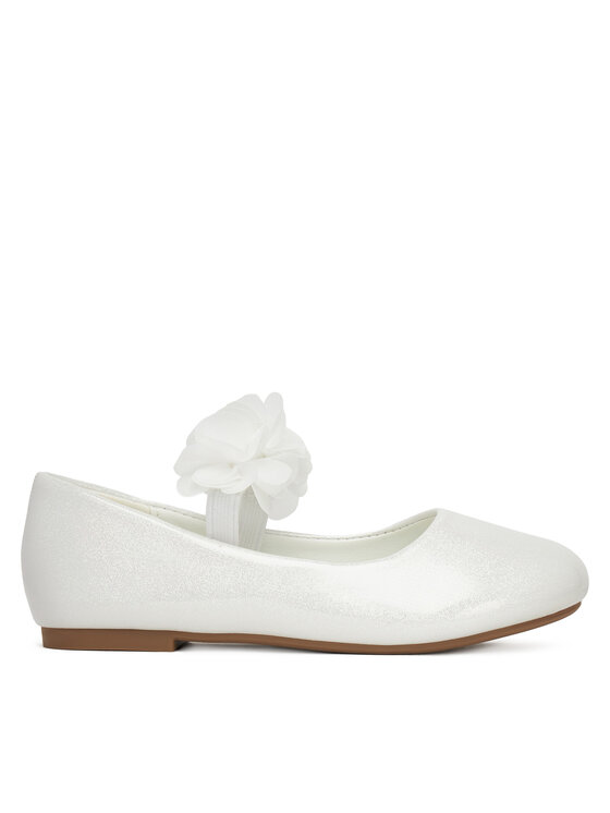 Nelli Blu Nelli Blu Ballerinas CM240417-11 Weiß