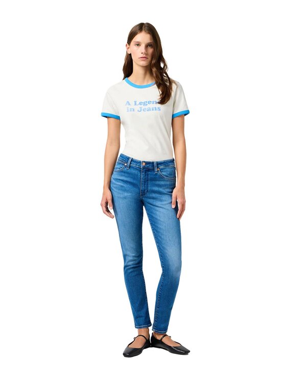 Wrangler Wrangler Jeans 112362641 Blu Slim Fit