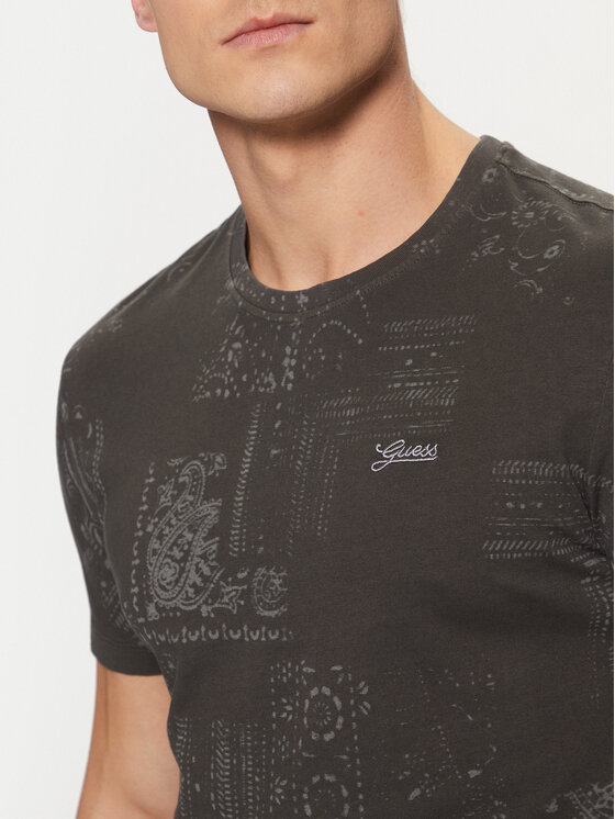 Guess Guess Marškinėliai M5RI09 I3Z14 Spalvota Slim Fit