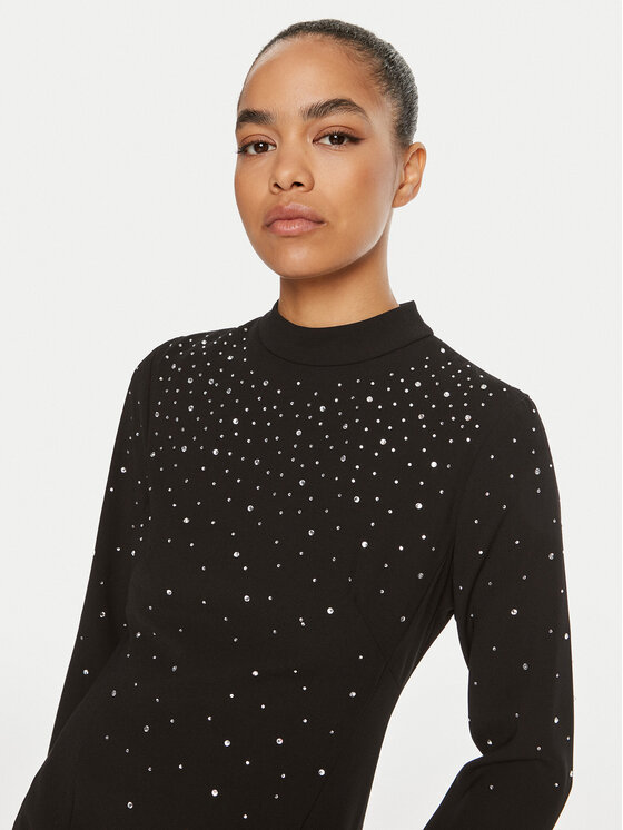 Silvian Heach Silvian Heach Коктейльна сукня Sinski GPA24206VE Чорний Regular Fit