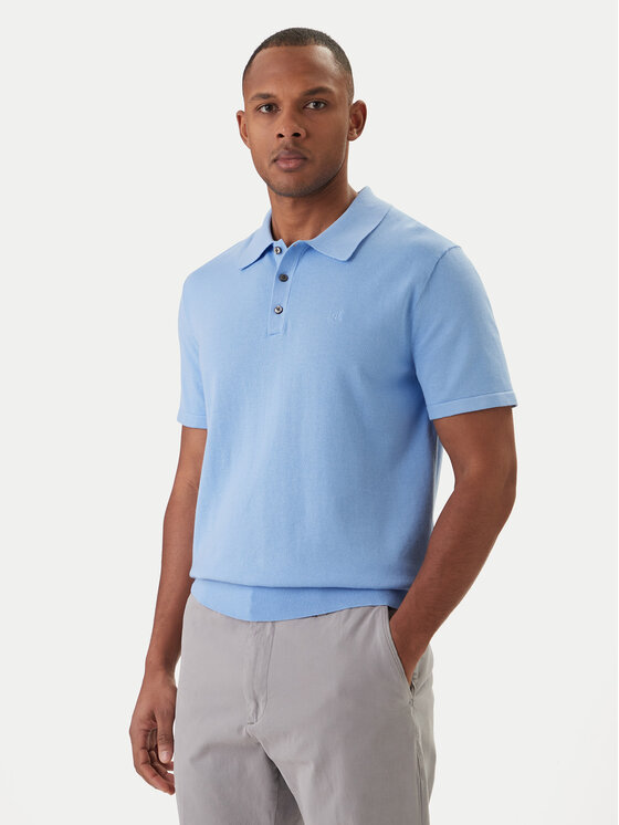 Calvin Klein Calvin Klein Tricou polo Supima LV04LC326G Albastru Regular Fit