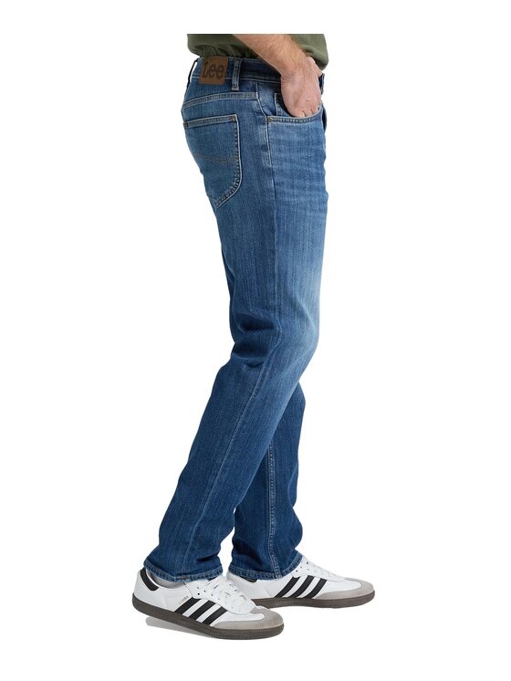 Lee Lee Jeansy 112377684 Niebieski Regular Fit