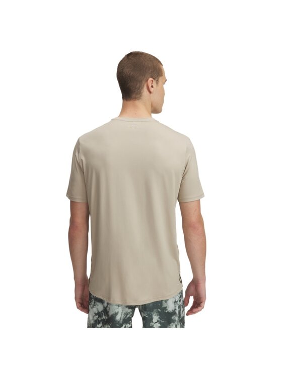 Under Armour Under Armour Koszulka techniczna 1383973 Beżowy Relaxed Fit