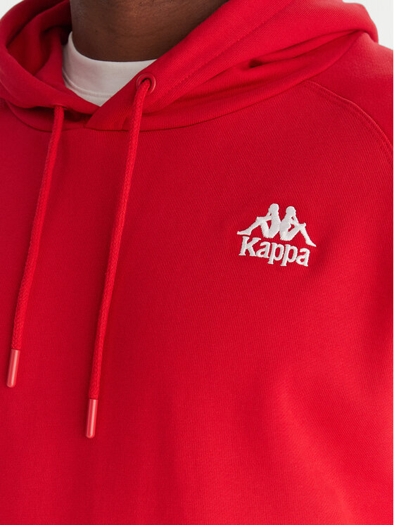 Kappa Kappa Sweatshirt Authentic 321W7GW Rot Regular Fit