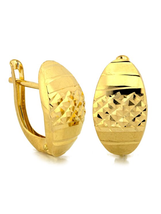Lovrin Lovrin Kolczyki 50755597 Żółte złoto