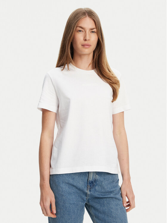 Calvin Klein Calvin Klein T-Shirt LV044C905G Bílá Regular Fit